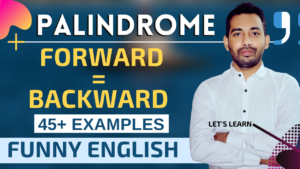 Palindromes in English – Funny English Words & Sentences