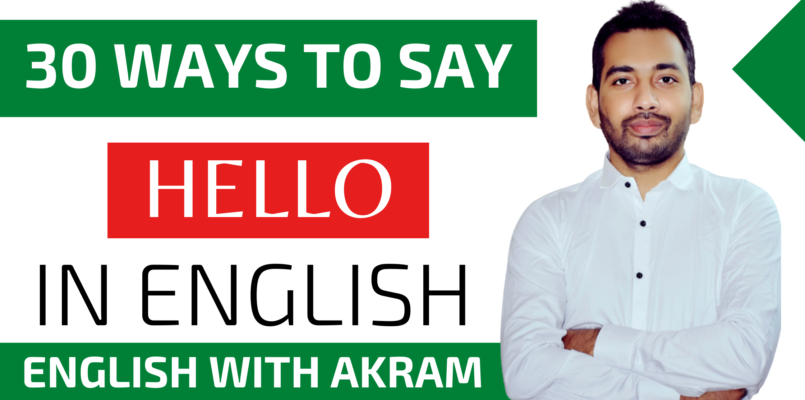 ways to say hello