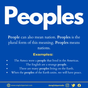 Meaning of peoples