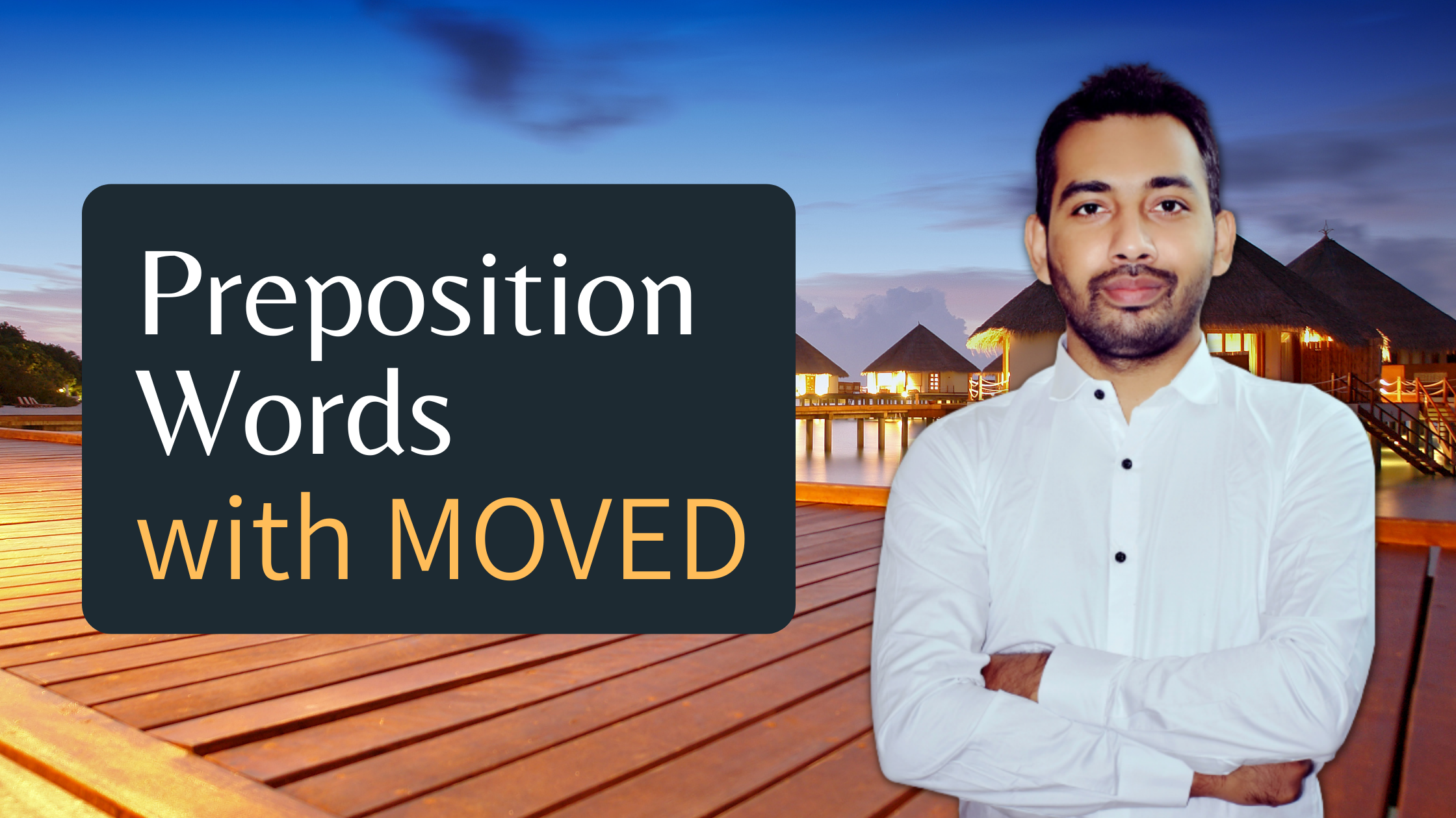 Preposition Words with Moved