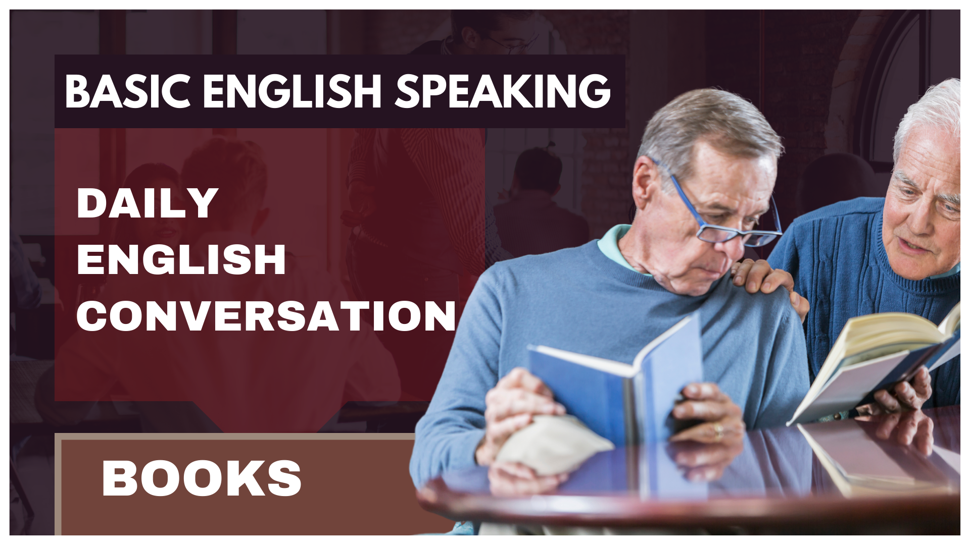 how to talk about books - daily english conversation