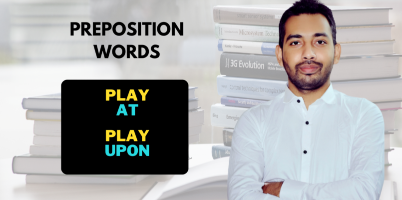 Preposition Words with Play