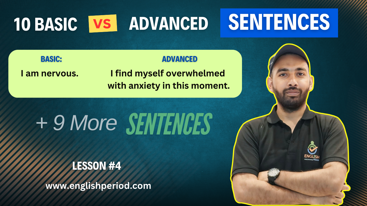 10 BASIC TO ADVANCED SENTENCES