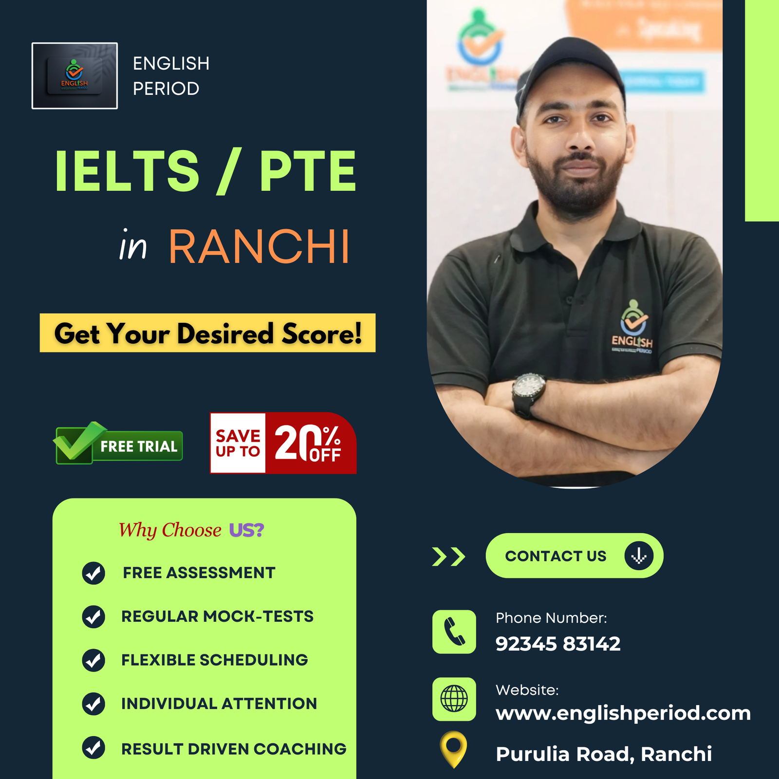 best institute for ielts in ranchi