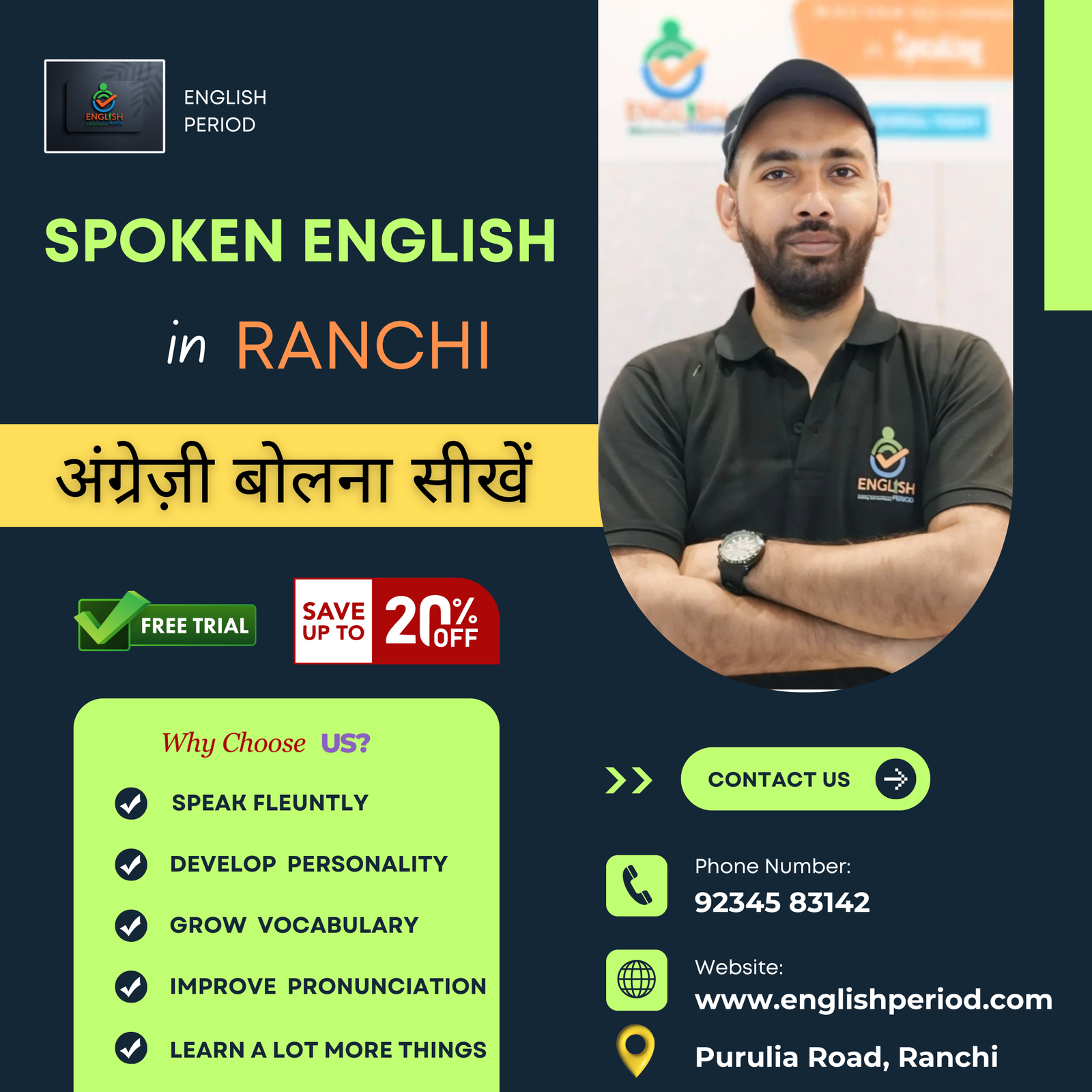The Best Institute for Speaking Course in Ranchi