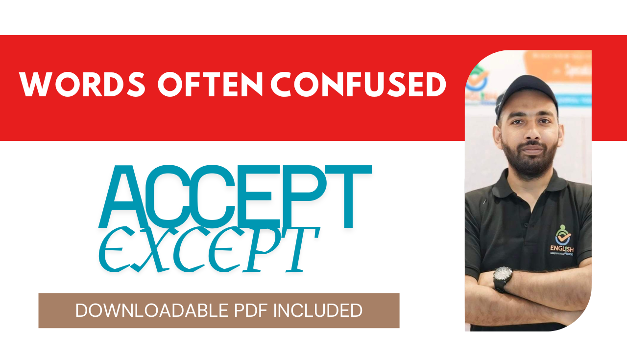 Accept vs Except