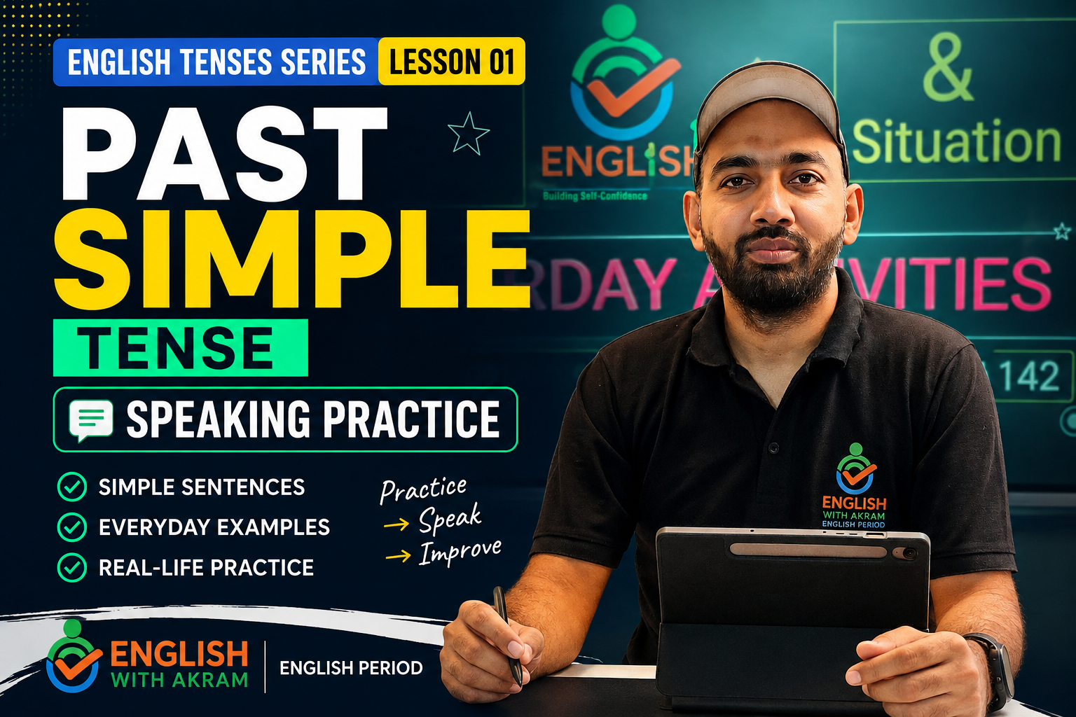 Past simple tense - speaking practice